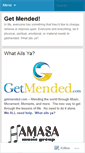 Mobile Screenshot of getmended.com